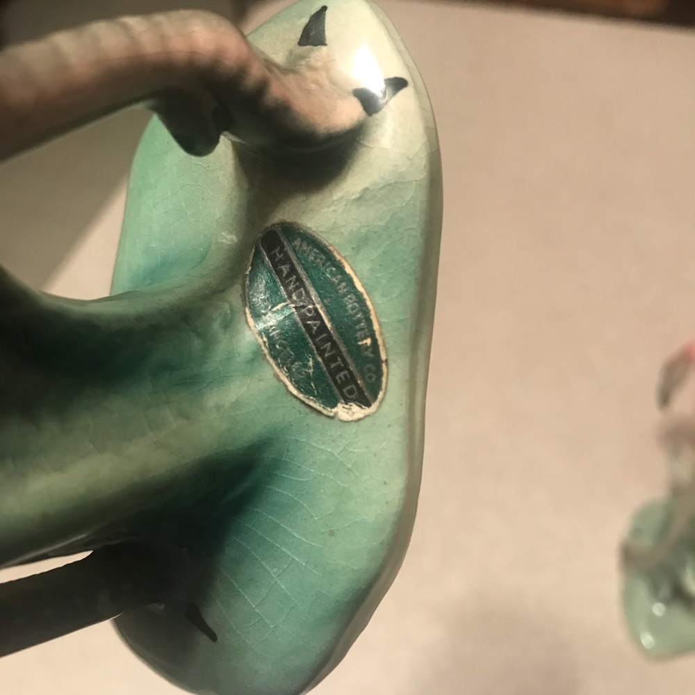 Vintage Art Deco Flamingo Pair - Picture 11 of 16